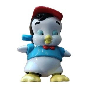 RARE 1997 Pudge Penguin 2.5" Subway Cats Don't Dance Wind-Up Action Figure Works